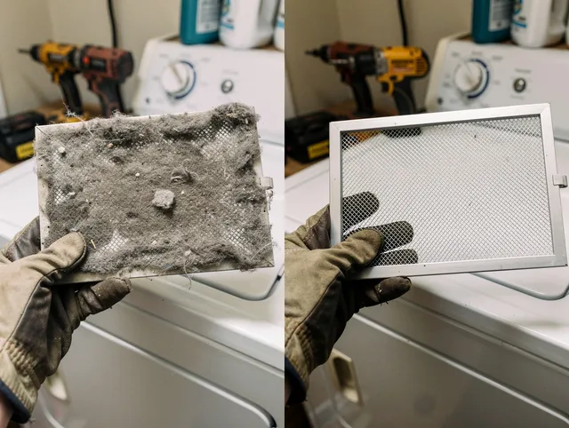 Professional lint trap cleaning by Deltona Dryer Vent Cleaning in Deltona