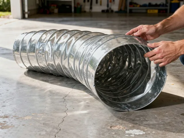 Deltona Dryer Vent Cleaning specialist using advanced equipment for thorough duct cleaning in Deltona