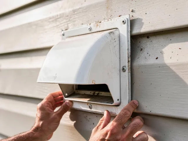 Deltona Dryer Vent Cleaning technician delivering thorough residential dryer vent cleaning service in Deltona