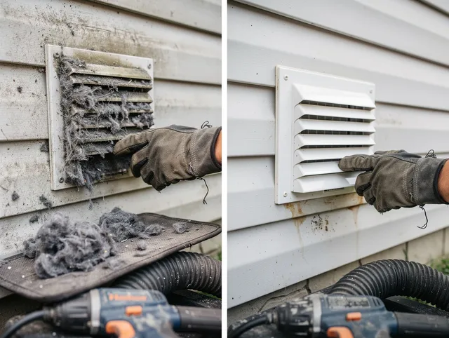 Residential dryer vent cleaning by Deltona Dryer Vent Cleaning in Deltona